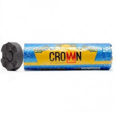 Уголь для кальяна Crown 40 мм  (10 шт)